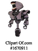 Robot Clipart #1670911 by Leo Blanchette