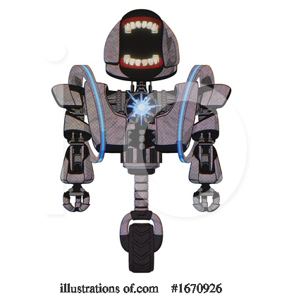 Royalty-Free (RF) Robot Clipart Illustration by Leo Blanchette - Stock Sample #1670926