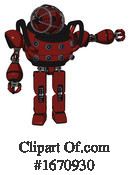 Robot Clipart #1670930 by Leo Blanchette