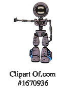 Robot Clipart #1670936 by Leo Blanchette