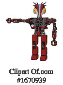 Robot Clipart #1670939 by Leo Blanchette