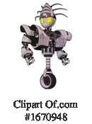Robot Clipart #1670948 by Leo Blanchette