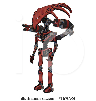 Royalty-Free (RF) Robot Clipart Illustration by Leo Blanchette - Stock Sample #1670961