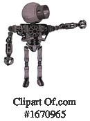 Robot Clipart #1670965 by Leo Blanchette