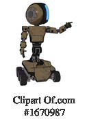 Robot Clipart #1670987 by Leo Blanchette