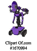 Robot Clipart #1670994 by Leo Blanchette