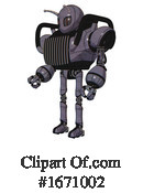 Robot Clipart #1671002 by Leo Blanchette