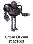 Robot Clipart #1671003 by Leo Blanchette