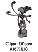 Robot Clipart #1671010 by Leo Blanchette