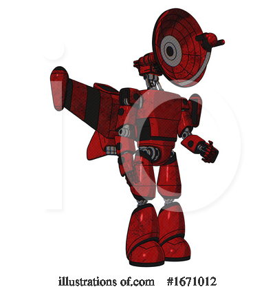 Royalty-Free (RF) Robot Clipart Illustration by Leo Blanchette - Stock Sample #1671012