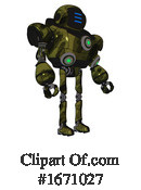 Robot Clipart #1671027 by Leo Blanchette