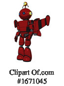 Robot Clipart #1671045 by Leo Blanchette