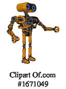 Robot Clipart #1671049 by Leo Blanchette