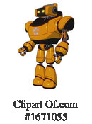 Robot Clipart #1671055 by Leo Blanchette