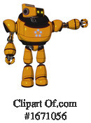 Robot Clipart #1671056 by Leo Blanchette