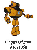 Robot Clipart #1671058 by Leo Blanchette