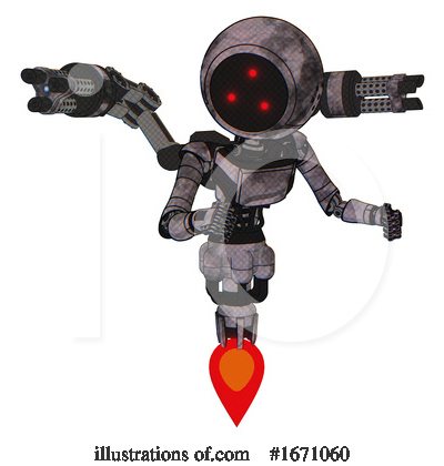 Royalty-Free (RF) Robot Clipart Illustration by Leo Blanchette - Stock Sample #1671060