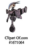Robot Clipart #1671064 by Leo Blanchette