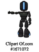 Robot Clipart #1671072 by Leo Blanchette