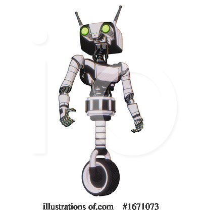 Royalty-Free (RF) Robot Clipart Illustration by Leo Blanchette - Stock Sample #1671073
