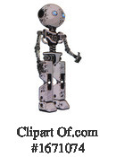 Robot Clipart #1671074 by Leo Blanchette