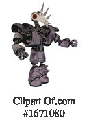 Robot Clipart #1671080 by Leo Blanchette