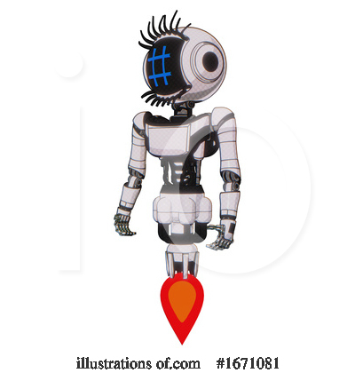 Royalty-Free (RF) Robot Clipart Illustration by Leo Blanchette - Stock Sample #1671081