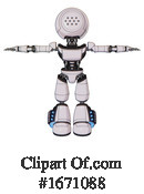 Robot Clipart #1671088 by Leo Blanchette