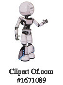 Robot Clipart #1671089 by Leo Blanchette