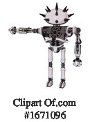 Robot Clipart #1671096 by Leo Blanchette