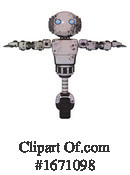 Robot Clipart #1671098 by Leo Blanchette