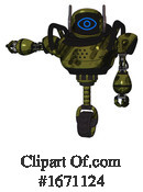 Robot Clipart #1671124 by Leo Blanchette