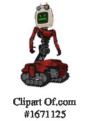 Robot Clipart #1671125 by Leo Blanchette