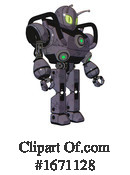 Robot Clipart #1671128 by Leo Blanchette