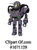 Robot Clipart #1671129 by Leo Blanchette