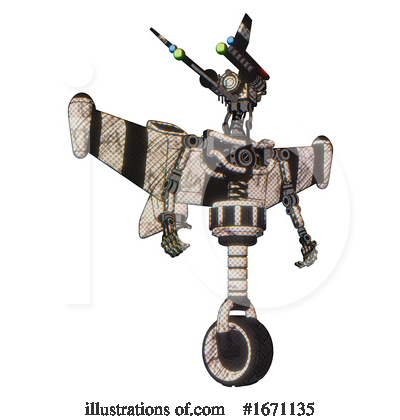Royalty-Free (RF) Robot Clipart Illustration by Leo Blanchette - Stock Sample #1671135