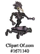 Robot Clipart #1671140 by Leo Blanchette