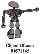 Robot Clipart #1671145 by Leo Blanchette