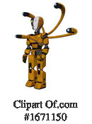 Robot Clipart #1671150 by Leo Blanchette