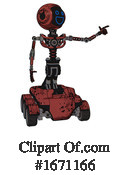 Robot Clipart #1671166 by Leo Blanchette