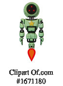 Robot Clipart #1671180 by Leo Blanchette