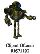 Robot Clipart #1671192 by Leo Blanchette