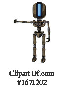 Robot Clipart #1671202 by Leo Blanchette