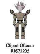 Robot Clipart #1671205 by Leo Blanchette
