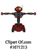 Robot Clipart #1671213 by Leo Blanchette
