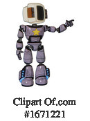 Robot Clipart #1671221 by Leo Blanchette