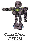 Robot Clipart #1671235 by Leo Blanchette