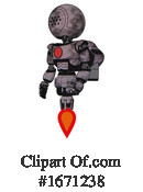 Robot Clipart #1671238 by Leo Blanchette