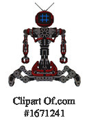 Robot Clipart #1671241 by Leo Blanchette