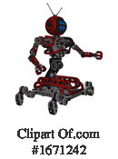Robot Clipart #1671242 by Leo Blanchette